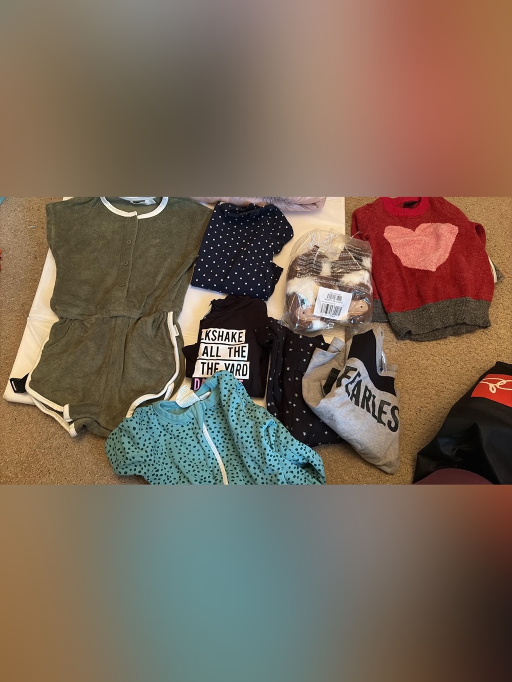 BNWOT 2T girl clothing lot